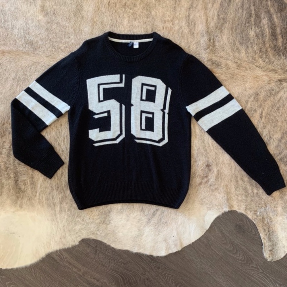 H&M Jersey Graphic Sweater